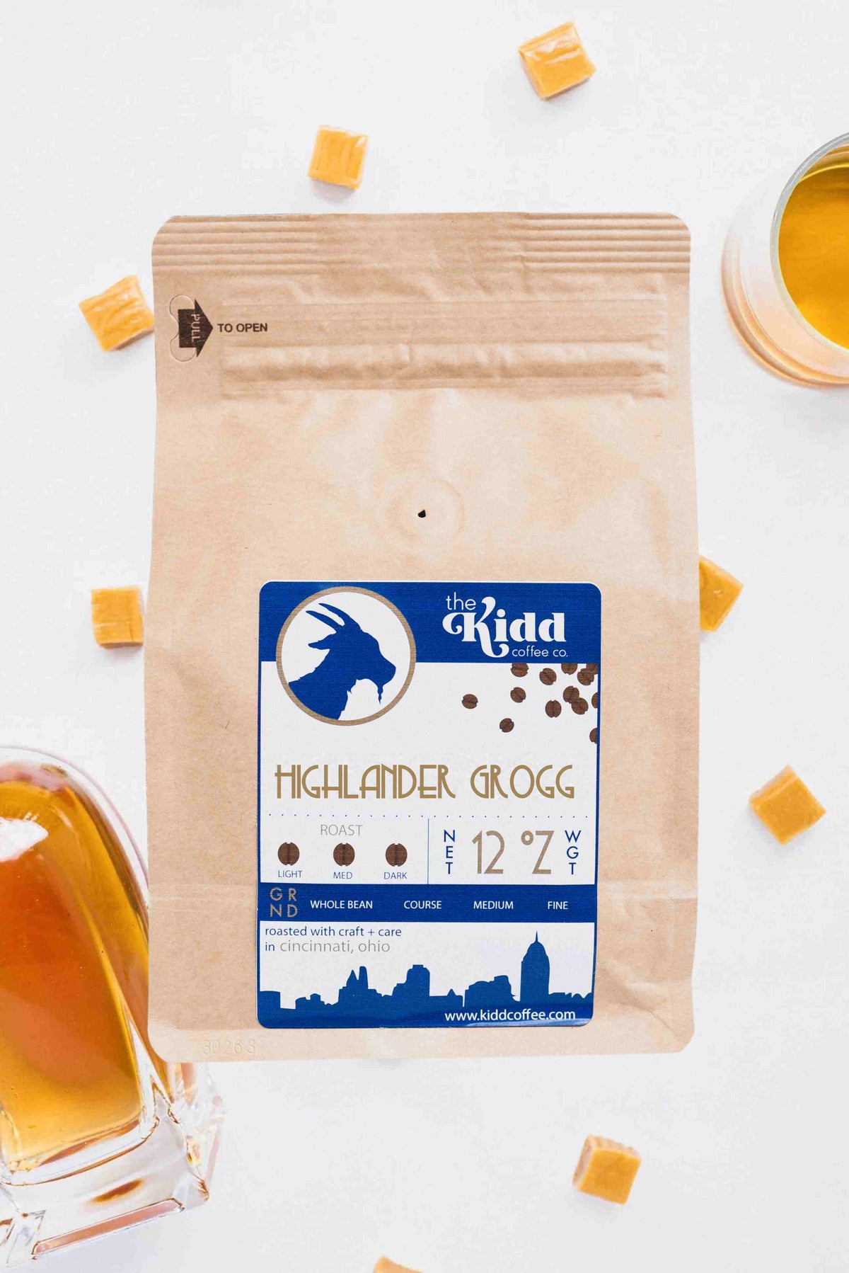 Highlander Grogg Gourmet Cincinnati Coffee — The Kidd Coffee Co.