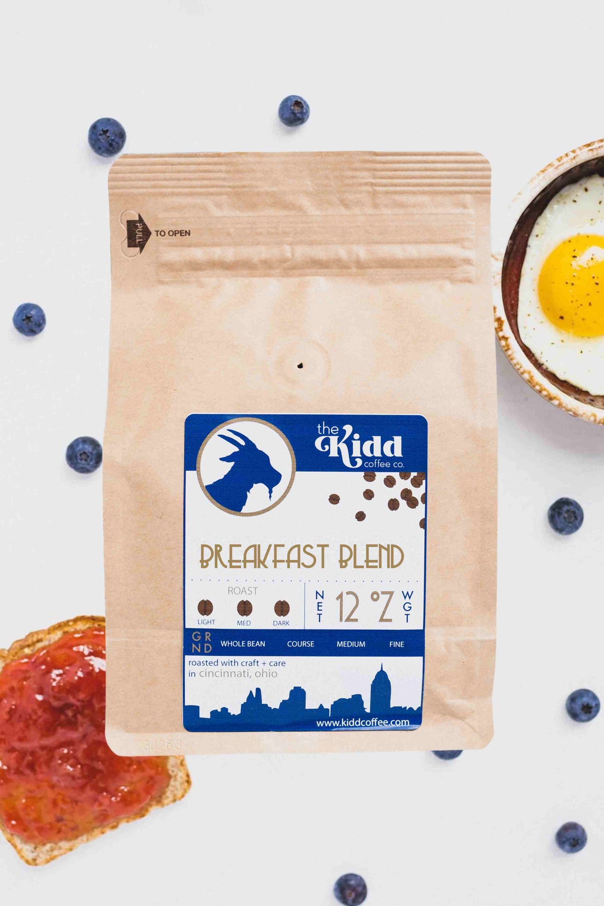 Cincinnati Local Breakfast Blend Coffee — The Kidd Coffee Co.